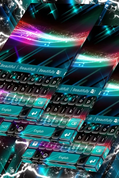 Color Dark Keyboard - Preview 5