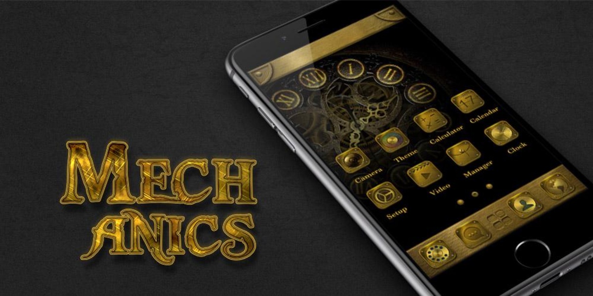 Mechanics GOLauncher EX Theme - Preview 1
