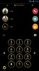 Theme Dialer Black Gold screenshot 5