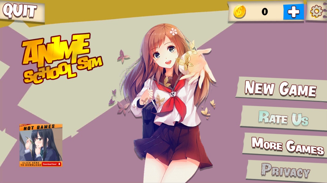 Anime High School Girl Life 3D APK (Download Grátis) - Android Jogo