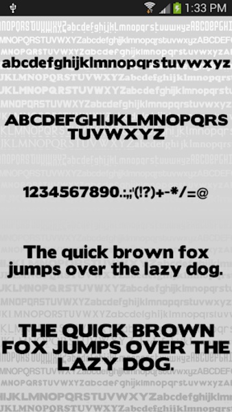 Clean 2 Free Font Theme - Preview 3