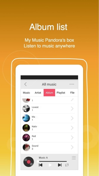 Rock Music Player - Preview 2