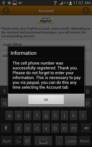 ControlMySms - Preview 4