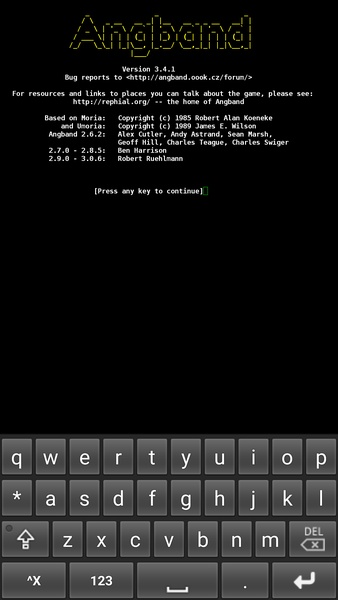 Angband - Preview 8