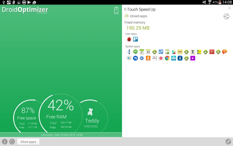 Droid Optimizer - Preview 13