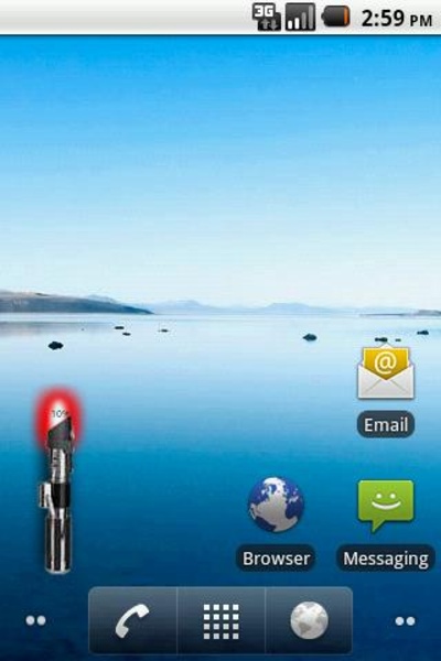 Battery Widget Lightsaber - Preview 1