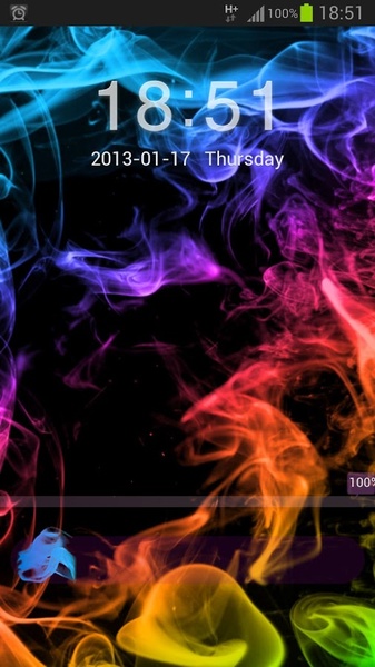 GO Locker Theme Color Smoke - Preview 3