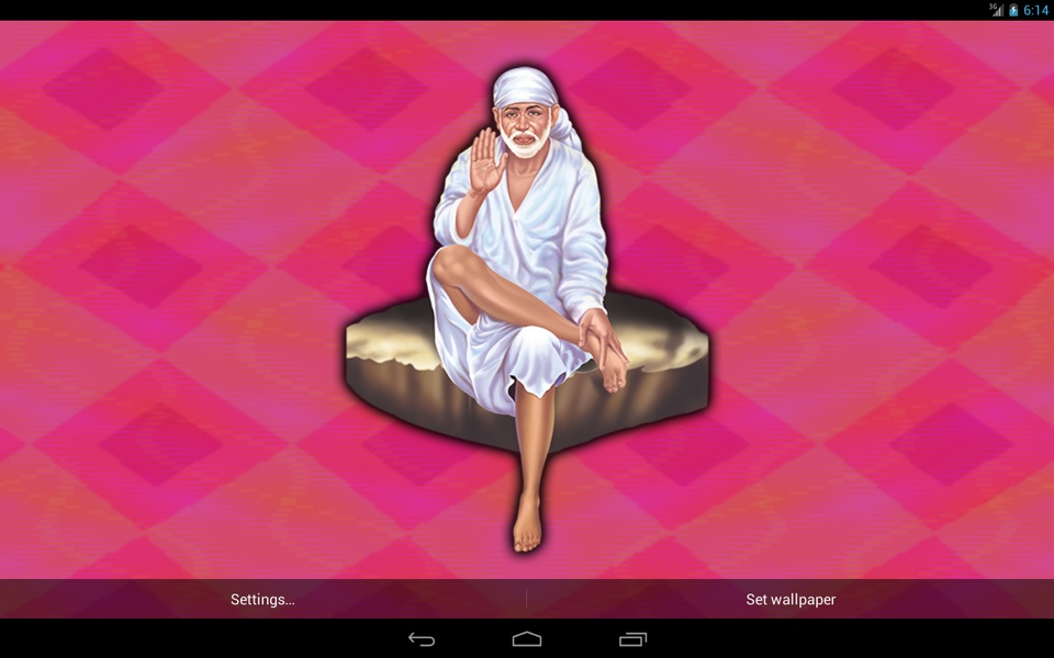 Sai Baba Ji Live Wallpaper - Preview 5