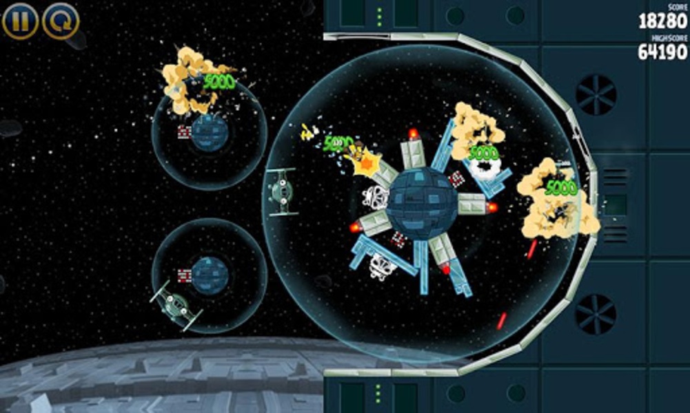 Скачать Angry Birds Star Wars для Android