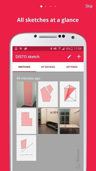 DISTO sketch - Preview 3