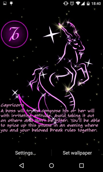 Your Daily Horoscope Live Wallpaper Free - Preview 12