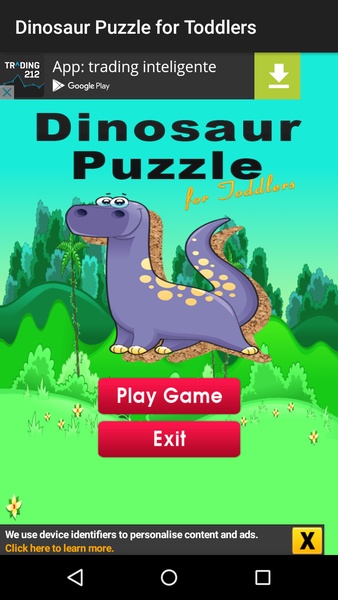 Dinosaur Puzzle for Toddlers - Preview 1