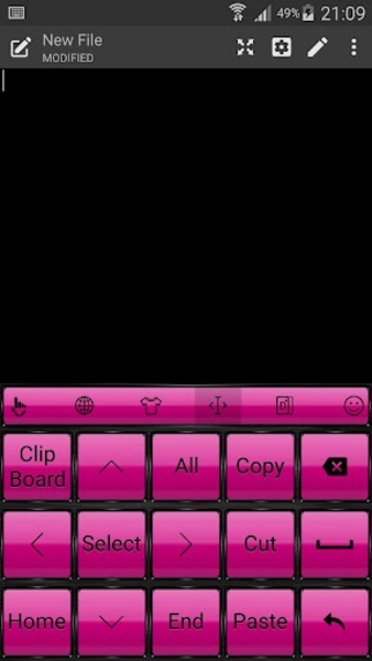 Theme x TouchPal Frame Pink2 - Preview 3