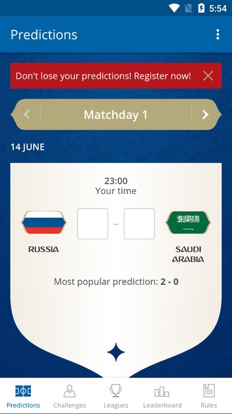 FIFA World Cup Match Predictor - Preview 1