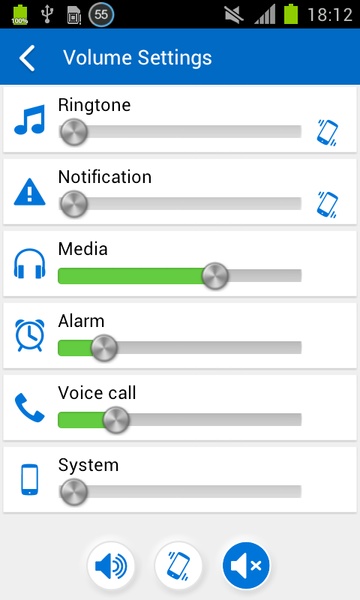 Volume Settings - Preview 3