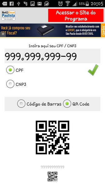 Nota Fiscal Paulista - Preview 2