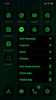 Wow Green Black - Icon Pack screenshot 2