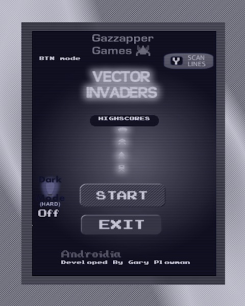 Vector Invaders in Space - Preview 3