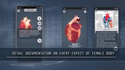 Female anatomy 3D realistic app screenshot 1