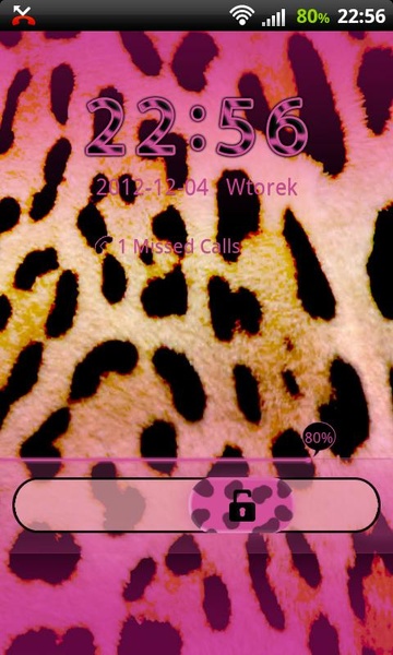 GO Locker Pink Leopard Theme - Preview 2
