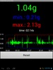 Accelerometer (g-force meter) screenshot 3