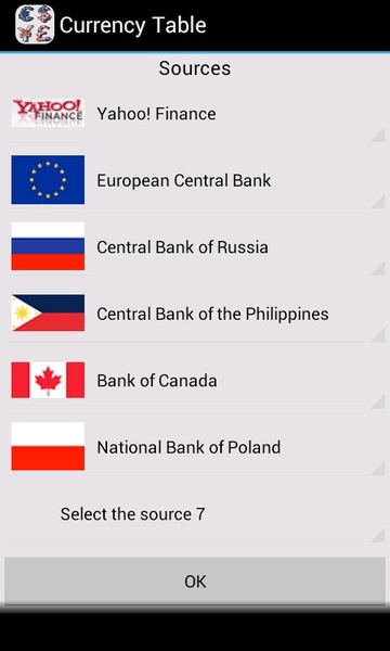 Currency Table - Preview 4
