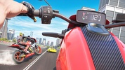 Moto Bike Rider Traffic Racing screenshot 6
