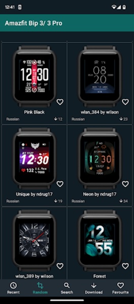 Amazfit bip cheap faces ios