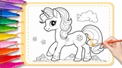 Animal coloring pages games screenshot 2