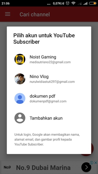 YouTube Subscriber - Preview 1