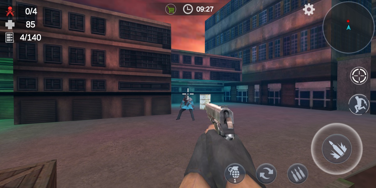 Zombie HQ: sobreviva a um apocalipse zumbi neste game para Android