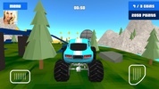 Baby Monster Truck Hot Racing screenshot 2