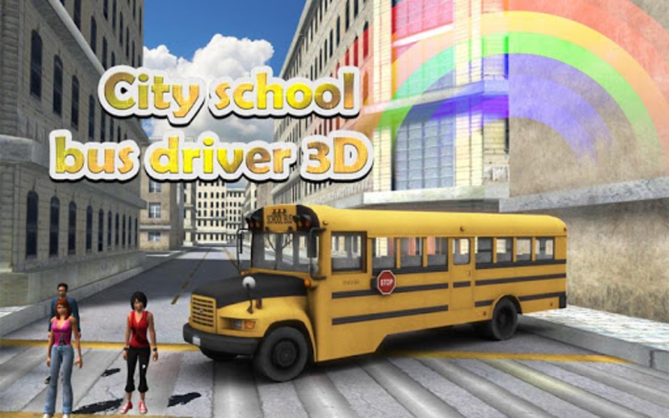 City school bus driver 3D - Preview 10