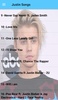 Justin Bieber-Songs Offline (46 songs) screenshot 7