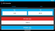 RTD Converter screenshot 3