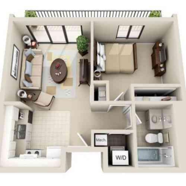 Three D Small Home Plan Ideas - Preview 6