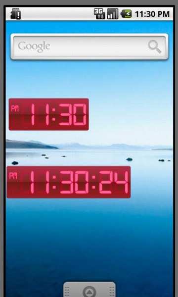 Digital Clock Red - Preview 2
