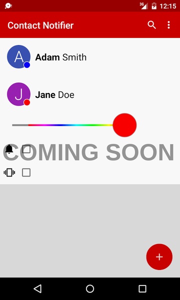 Contact Notifier - Preview 2
