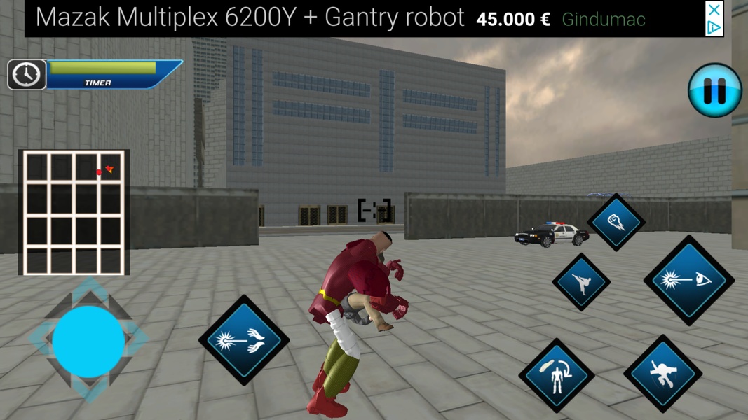 Flying Superhero Laser Robot - Preview 5