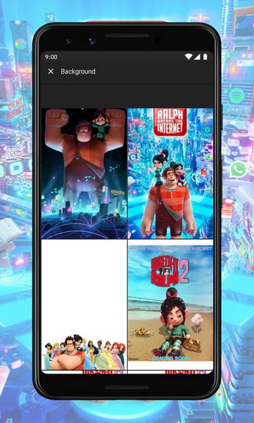 Ralph Breaks The Internet Clock Wallpaper - Preview 1