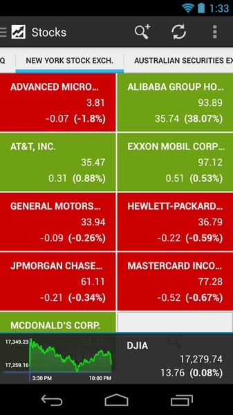 Stocks Tracker - Preview 4