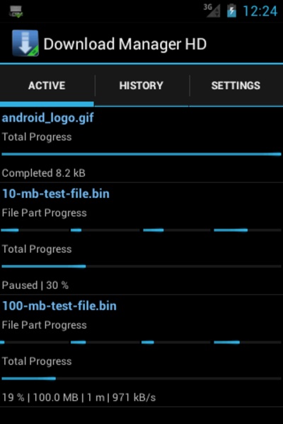 Download Manager HD - Preview 4