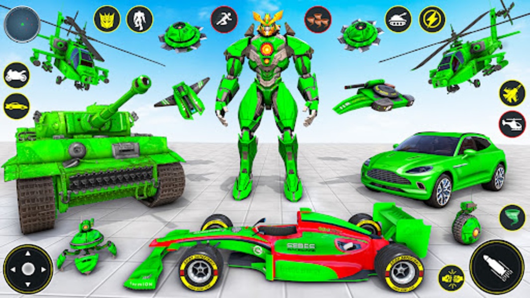 Helicopter Robot Car Game - Preview 7