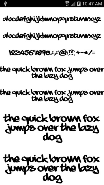 Free Fonts 50 Pack 5 - Preview 3