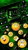 Neon Green DJ Keyboard Theme screenshot 3