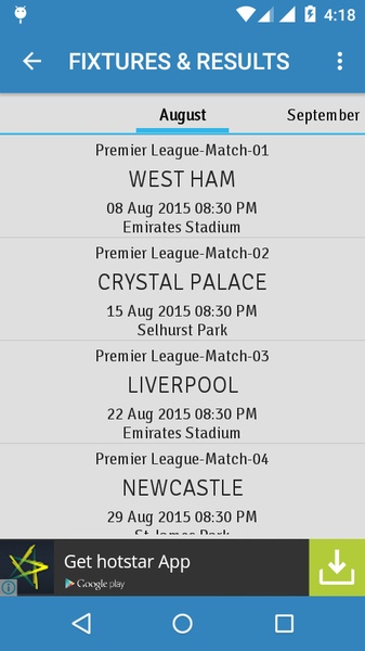 Arsenal Calendar - Preview 4