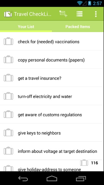 Travel CheckList - Preview 7
