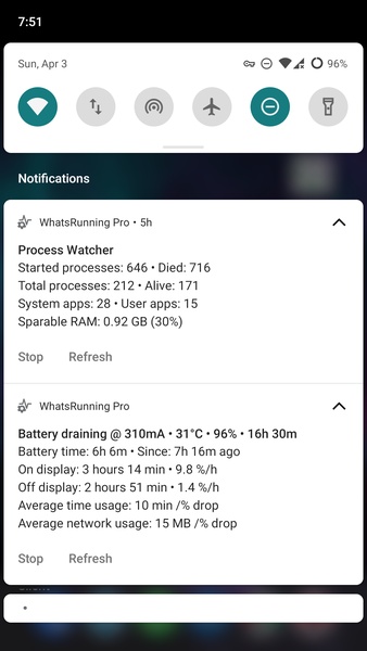 WhatsRunning Demo - Preview 8