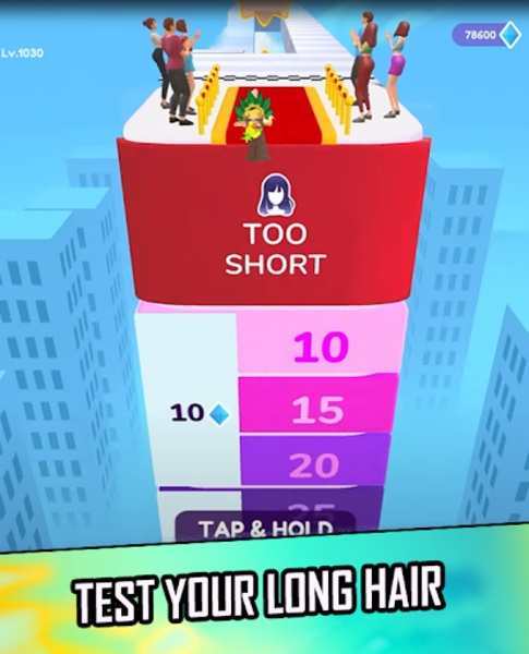 Hair Rush Challenge 3D - Preview 1