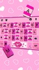 Pink Girly Love Keyboard Theme screenshot 4